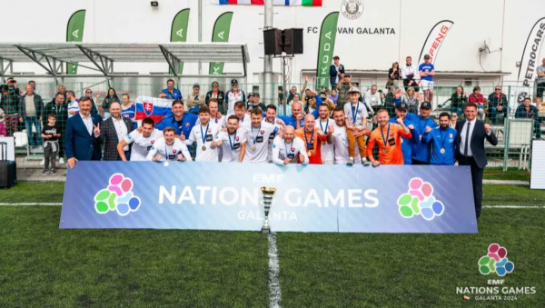 Slovakia became the champion of the EMF Nations Games after a penalty shootout drama.
